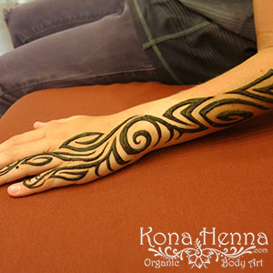 Kona Henna Studio - arms gallery