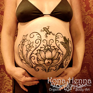 Kona Henna Studio - baby-bellies gallery