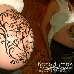 Kona Henna Studio - baby-bellies gallery