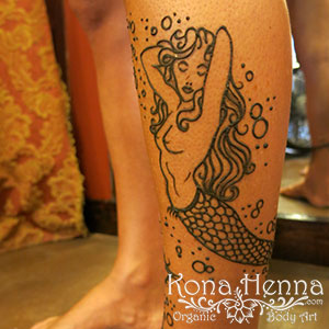 Kona Henna Studio - legs gallery