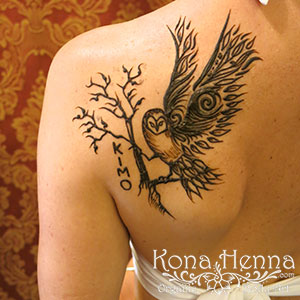 Kona Henna Studio - shoulders gallery