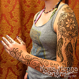 Kona Henna Studio - sleeves gallery